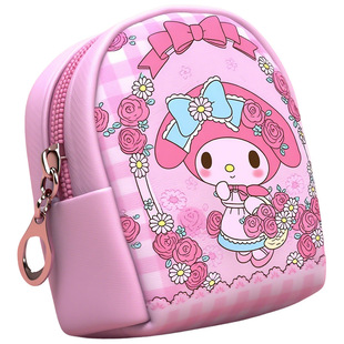三丽鸥库洛米迷你小书包微缩全套仿真小物品文具书包斜挎包男女孩迷你小书包卡皮巴拉书本文具豪华风文具礼盒