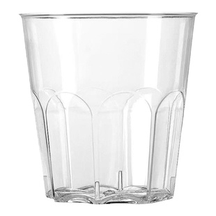 一次性航空杯家用一次性杯子硬塑八角杯饭店酒吧啤酒杯耐高温杯子