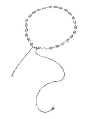 金属长款个性女拼接项链毛衣链