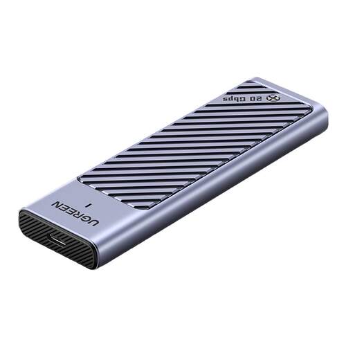 绿联m.2固态硬盘盒20Gbps移动usb3.2高速NVMe/sata协议m2外接盒子