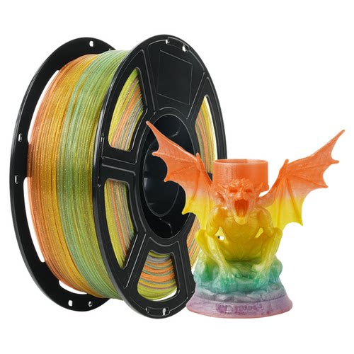 闪铸科技原装 1KG PLA耗材 1.75mm 3D打印机耗材环保可降解线径稳定多色可选无气泡出丝顺畅3件75折