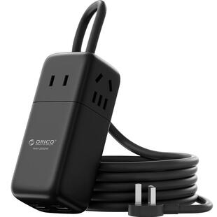 奥睿科能量棒插座面板usb充电多功能排插接线板65W桌面多孔插线板