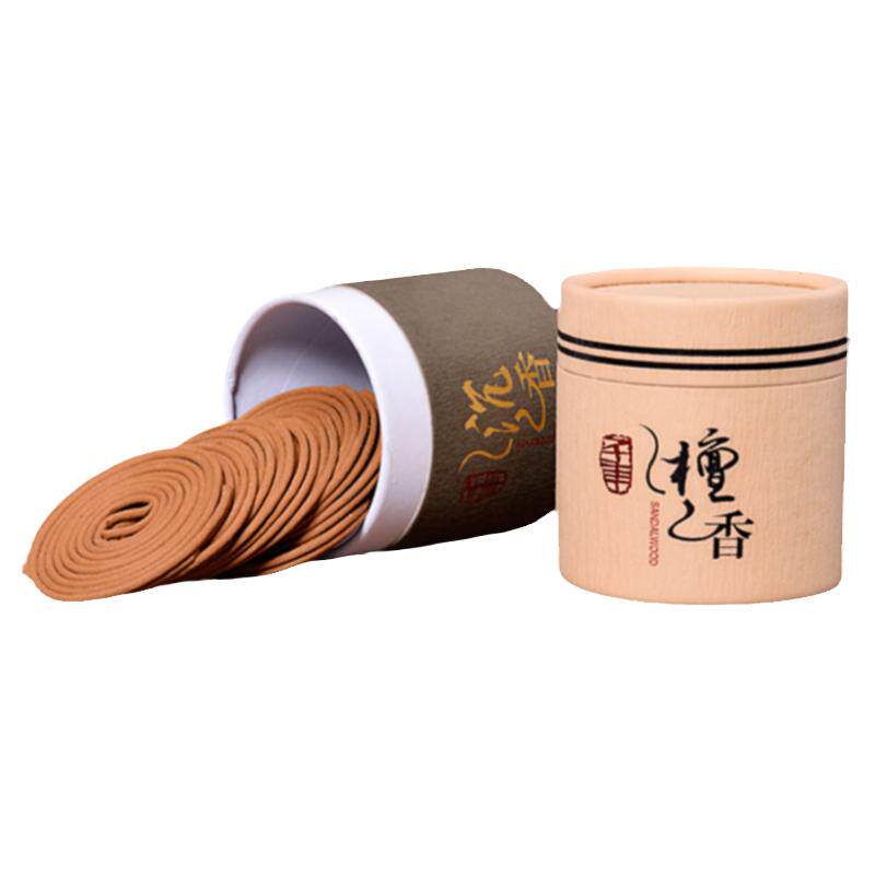 包邮盘香沉香檀香佛香崖柏纯天然卫生间厕所家用香室内香薰4小时