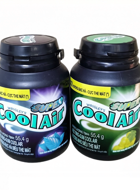 双倍超级爽浪劲凉酷爽薄荷口香糖