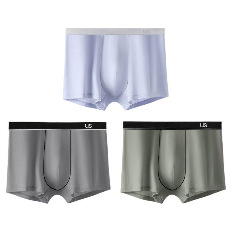 ubras纯棉男士内裤舒适透气抗菌平角裤