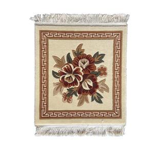 100%纯羊毛坐垫椅子沙发汽车垫子卧室地毯藏式藏毯加厚锁边可定制