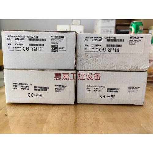 全新梅特勒InPro3100iSG120PH电极52003515拍前先议价
