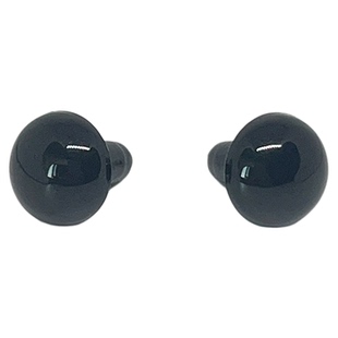 纯黑豆豆眼 狗眼睛动物眼珠配件diy娃娃眼羊毛毡戳戳乐手缝玩偶