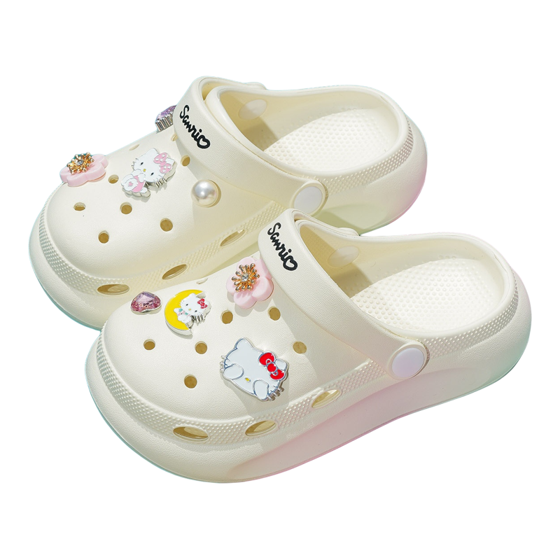 HelloKitty童鞋女童洞洞鞋夏季