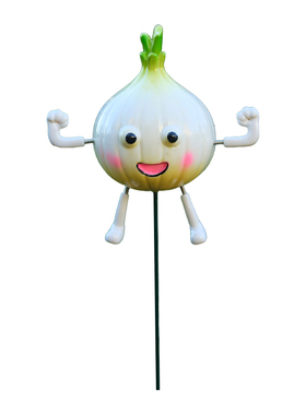 旋转蔬菜风车幼儿园别墅户外装饰