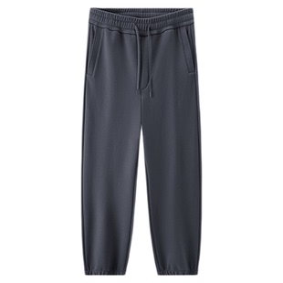 商场同款|森马休闲裤男冬季加绒宽松锥形裤2025新款通勤百搭裤子