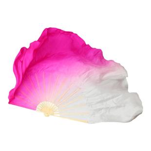 真丝扇胶州秧歌组合古典舞中国民间舞扇道具双面跳舞扇秧歌舞手绢