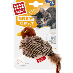 gigwi贵为猫玩具炫律猎物发声幼猫玩具耐咬猫咪玩具宠物玩具