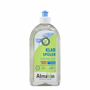 AlmaWin德国进口亮碟漂洗剂500ml去水渍催干增亮洗碗机专用洗涤剂