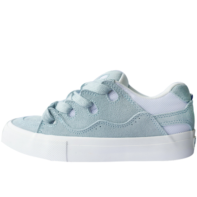 顽刻冰蓝色复古拼接低帮滑板鞋