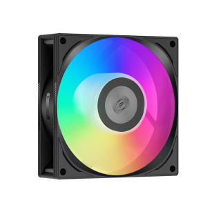 超频三风刃 F3T90机箱风扇9CM白色ARGB电脑散热9025台式机PWM风扇