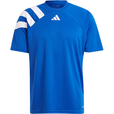 阿迪达斯男士透气足球训练短袖