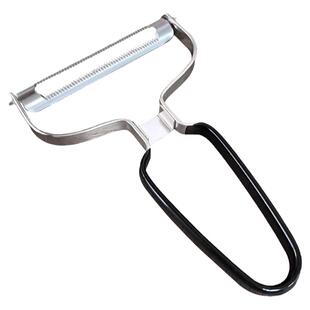 大号宽口削皮刀不锈钢多功能刨片器萝卜削片器蔬果削皮器切片刨刀