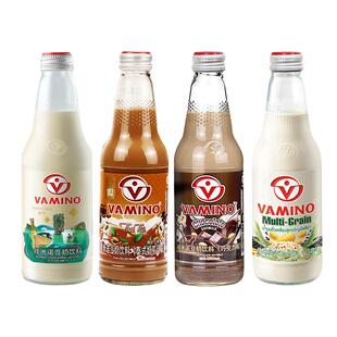 泰国进口Vamino哇米诺原味谷物营养早餐豆奶饮料300ml*24瓶整箱装