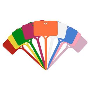 笑脸园艺标签塑料插地牌多肉植物盆栽花卉防水防晒名字品种记号牌