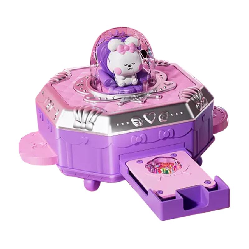 儿童咕卡DIY百变魔法盒3岁以上宝宝手工贴纸贴画机女孩过家家玩具