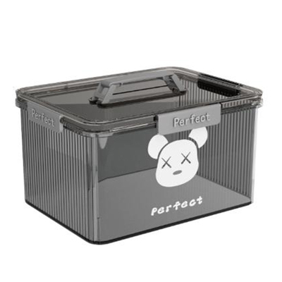 佳帮手透明收纳箱大容量家用加厚防潮整理衣服玩具箱子塑料储物盒