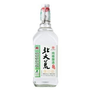 黑龙江北大荒整箱纯粮高度度浓香型粮食光瓶白酒国标企标随机发货