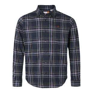 Timberland添柏岚户外男格子休闲翻领长袖衬衫外套|A44G5/A28XB