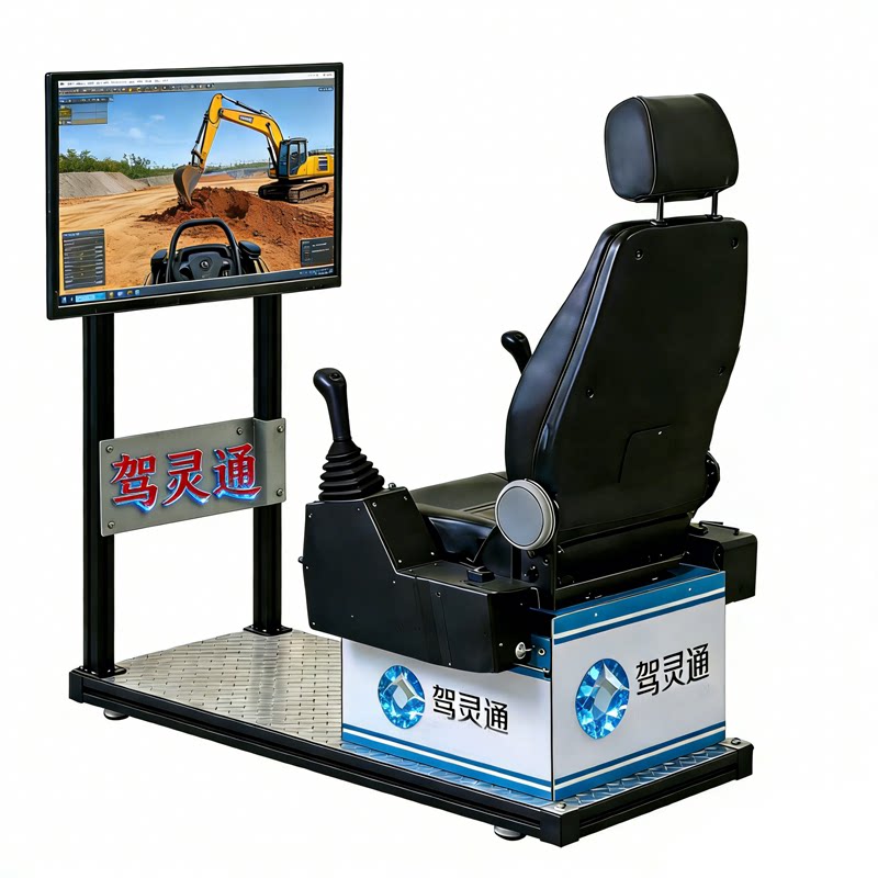 驾灵通一体式挖掘机驾驶模拟机