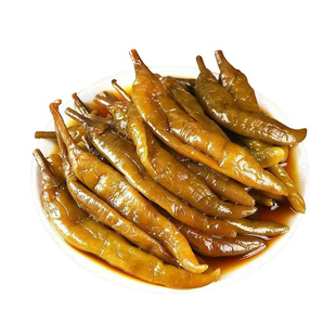 青阳泡椒酱下饭菜泡椒辣椒微辣爽口酱油老坛腌制开袋即食新鲜
