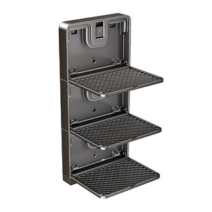 厨房备菜置物架吸盘可折叠多层多功能配菜盘家用壁挂备菜盘置物架