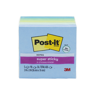 3M报事贴便利贴狠贴玩趣系列仙尘月光便条纸炫彩系列指示标签贴纸索引贴