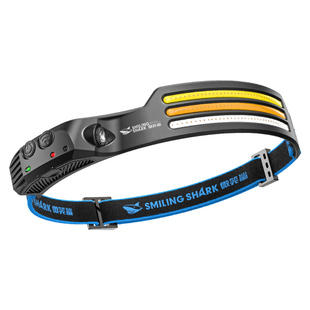 纹身师专用灯美睫美容纹绣头灯超轻感应头戴式工作灯充电采耳修脚