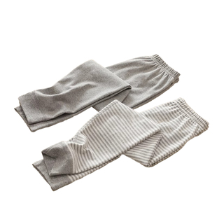 儿童秋裤2件装全棉男女童打底裤a类纯棉保暖长裤宝宝秋冬棉毛线裤