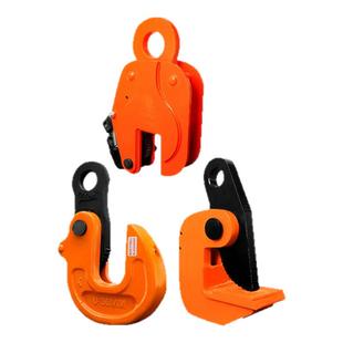 沪工钢板吊钳起重吊具夹钳大吨位横吊竖吊模锻起重专用吊具吊钩