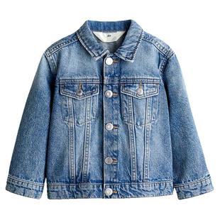 HM童装儿童女童牛仔外套冬季棉质可爱休闲保暖外套1260993