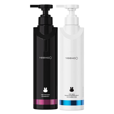 英氏黑宝瓶洗发水去屑控油蓬松