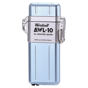 日本进口Windmill风车打火机充气打火机高原户外防风防水AWL-10