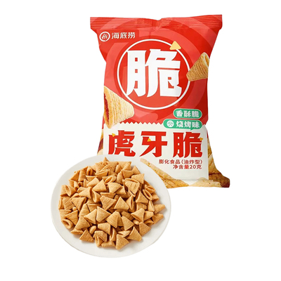 海底捞盐焗薯条糯米小麻花海苔味