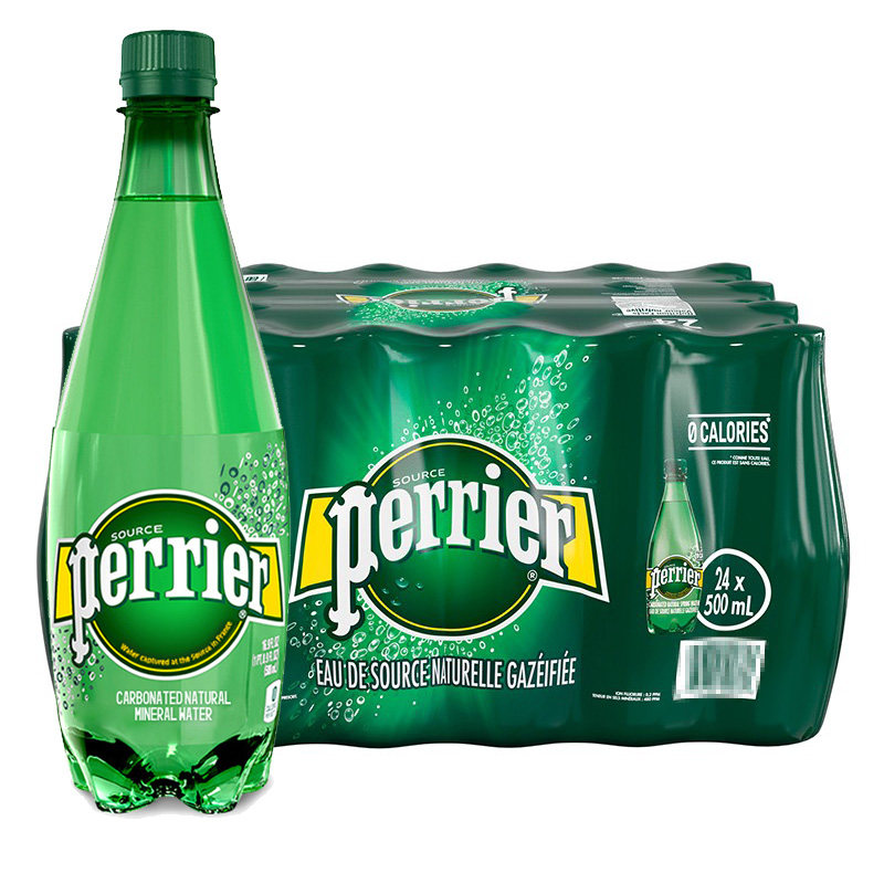 perrier法国进口原味气泡水饮料