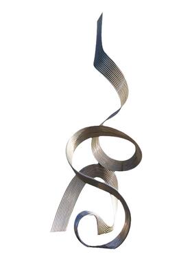 不锈钢异型雕塑园林景观校园广场镜面镂空户外大型金属建筑造型