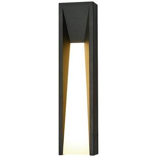 现代简约户外防水壁灯长条灯别墅大门口灯室外照明灯花园庭院灯具