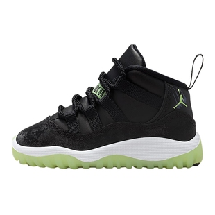 耐克2025冬季新款婴童Jordan 11 Retro运动训练篮球鞋IB1380-001