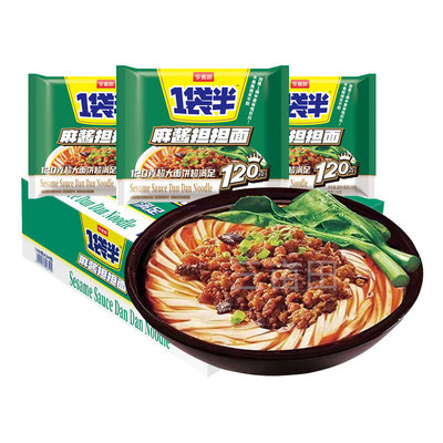 今麦郎一袋半辣白菜牛肉面