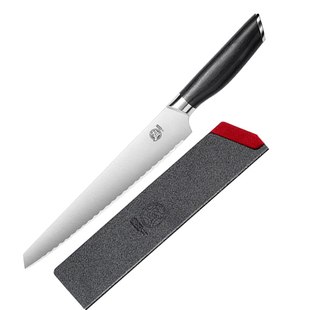 日本三本盛锯齿面包刀专用不掉渣不锈钢吐司刀切片蛋糕切西瓜刀具