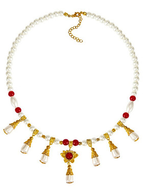 儿童古风珍珠项链女童汉服