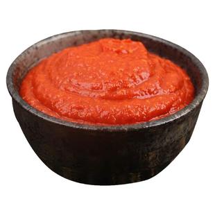 安徽安庆市特产辣椒酱农家传统手工石磨红辣椒酱特辣辣椒糊拌饭酱