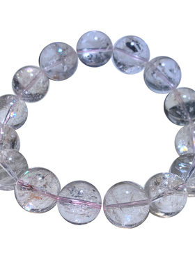 天然阿赛水晶手链单圈饰品礼物女