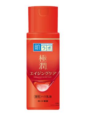日本直邮ROHTO乐敦极润弹力乳液肌研乳液140ml补水保湿修护锁水