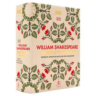 莎士比亚全集 皇家莎士比亚剧团 英文原版 William Shakespeare Complete Works 精装彩图版 第2版 第一对开本 现代图书馆修订版